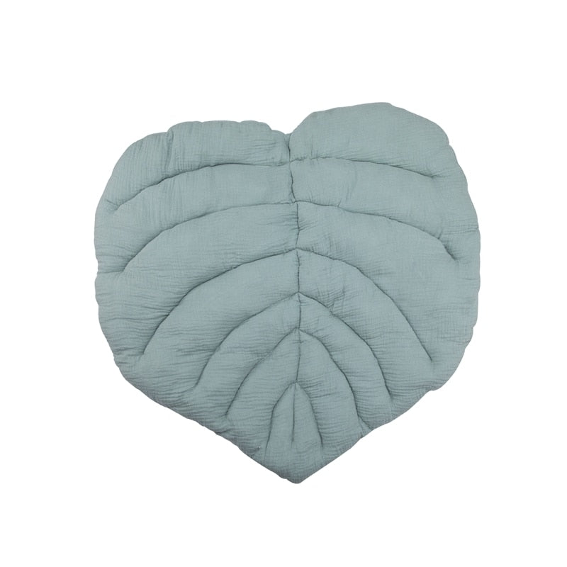 Baby Cotton Leaves Cushion Mat