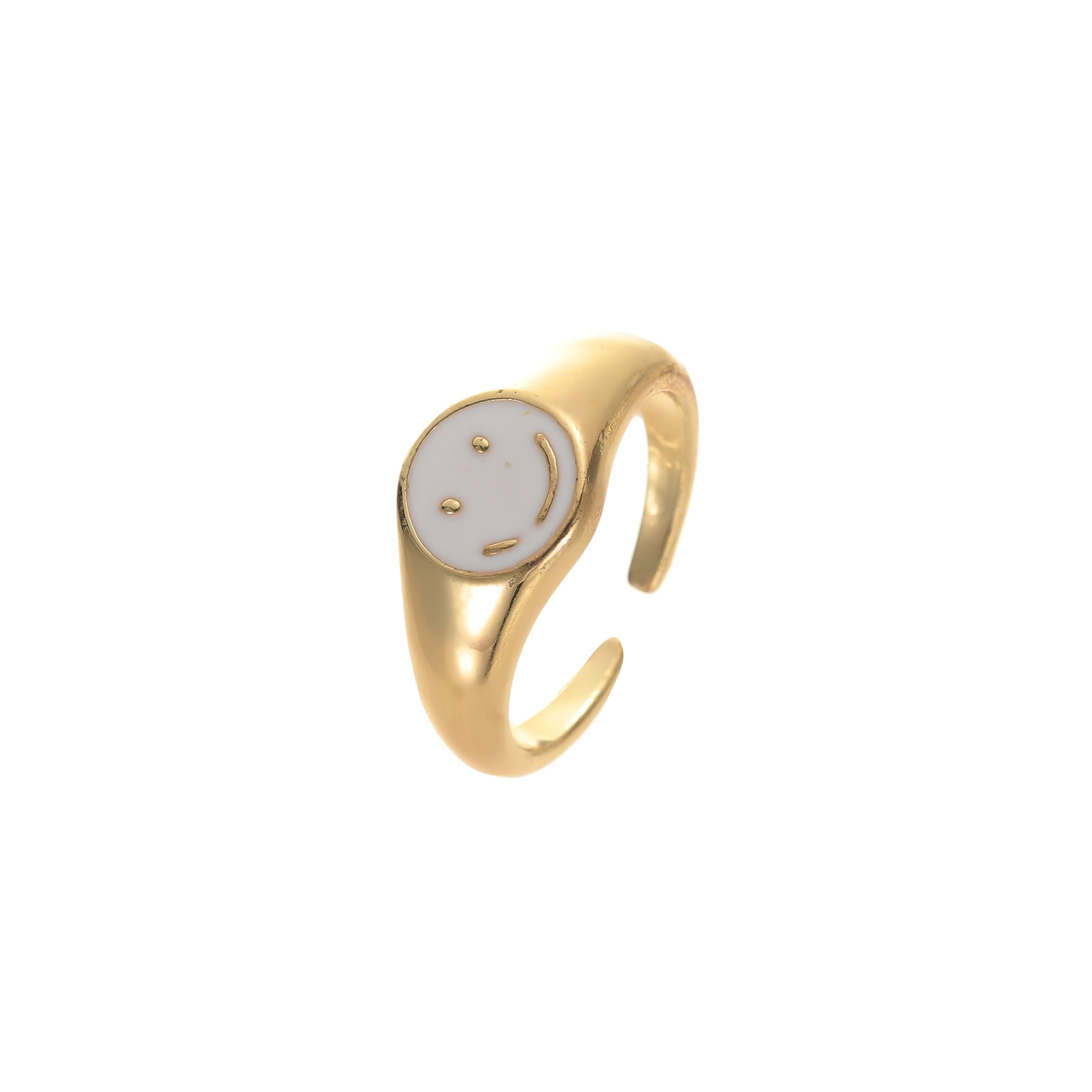 Smiley Gold Ring