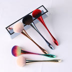 Rose Gold Foundation Powder Blush Brush