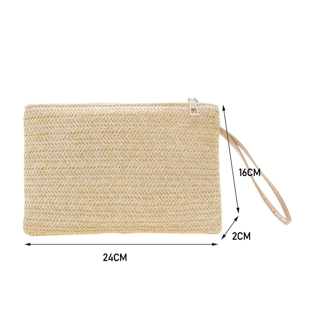 Woven Clutch Bag