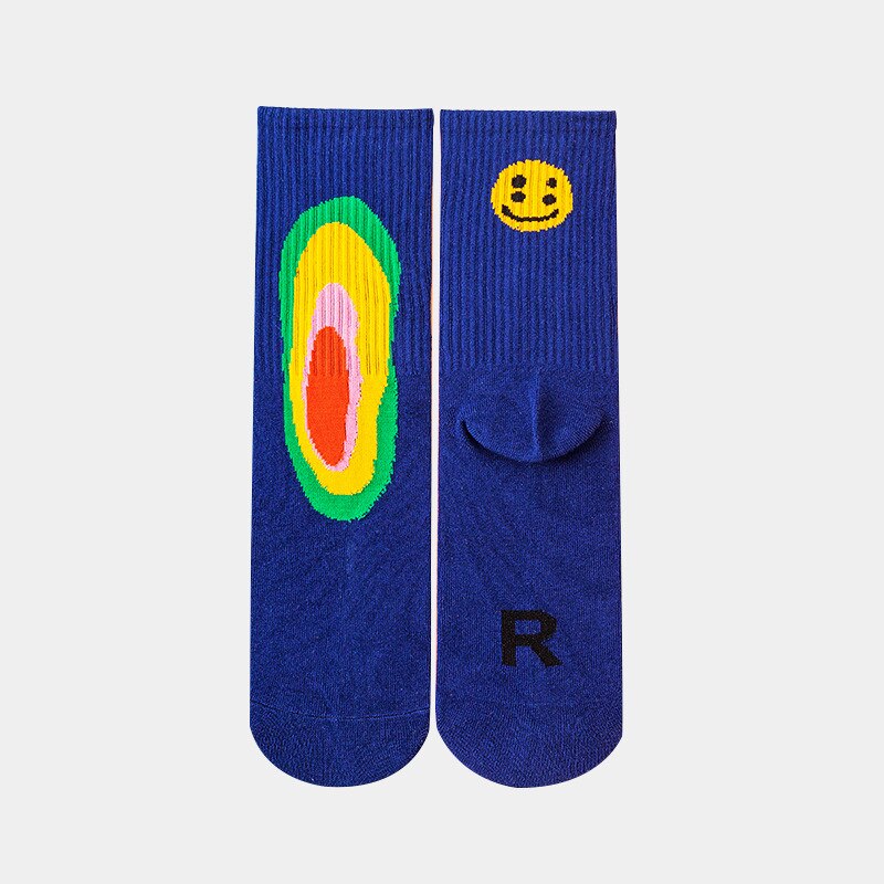Cotton Smiling Face Socks