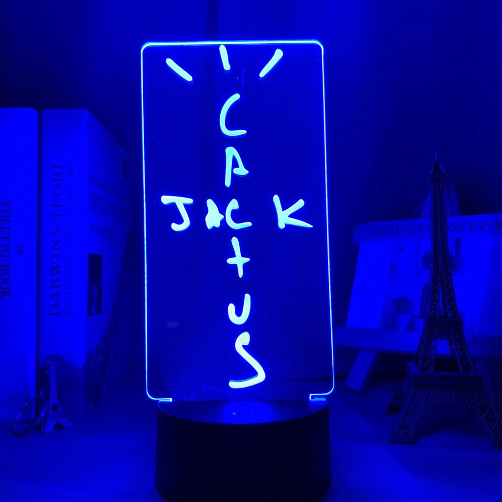 Cactus Jack Led Night Light Lamp