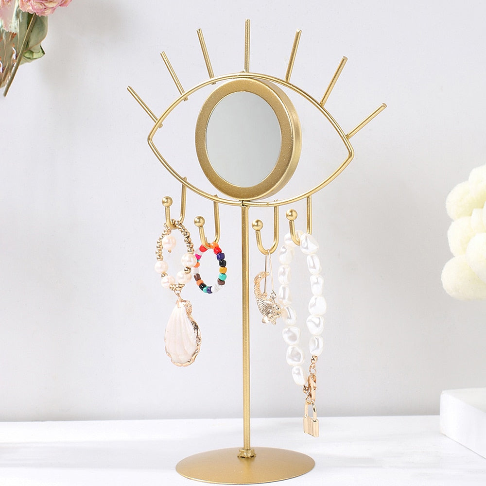 Mirror Evil Eye Jewellery Holder