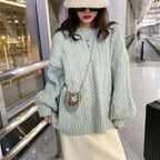 Heart Shape Silver Pearl Mini Bag
