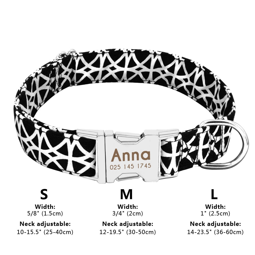 Dog Collar Print Personalized