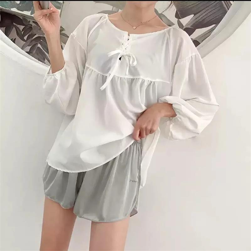 Soft Ice Silk Jogger Shorts