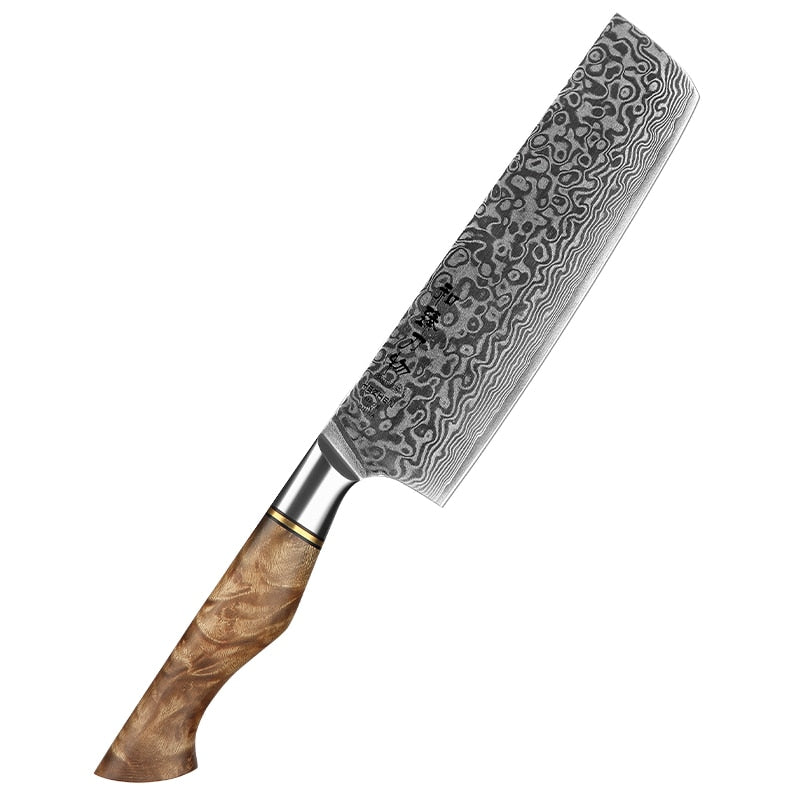 Kitchen Damascus Steel Knife Set