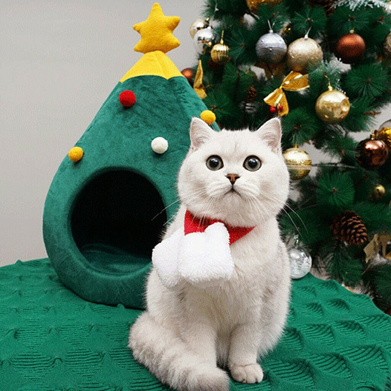Christmas Tree Dog/Cat Bed
