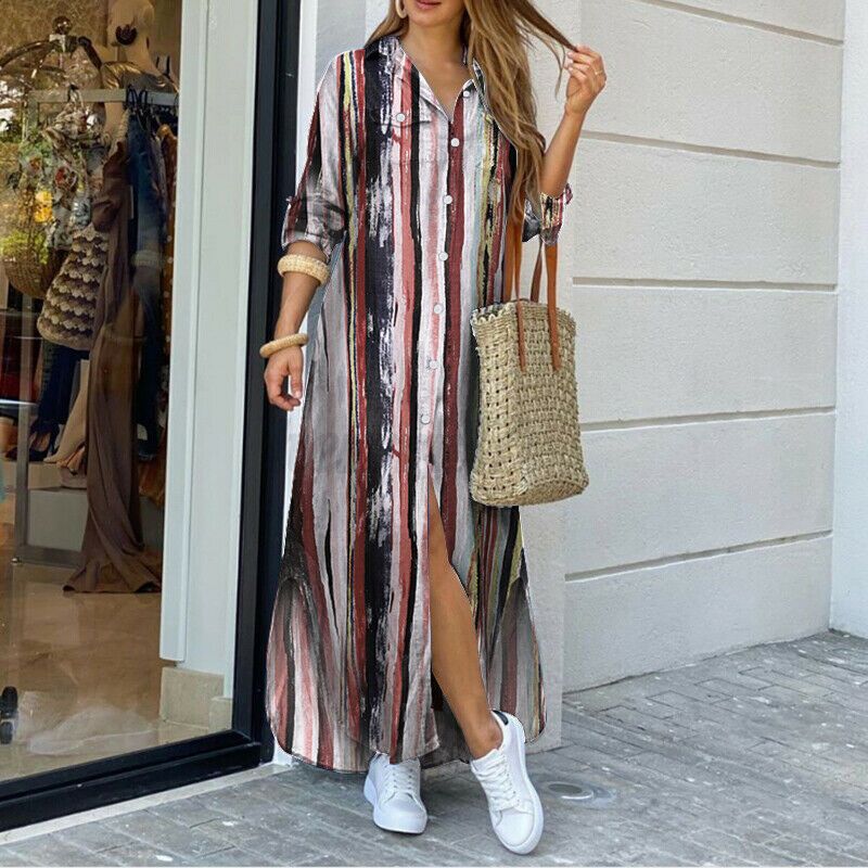 Long Shirt Dress Print