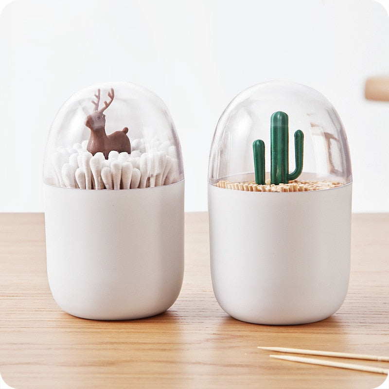 Cotton Swab Box Organizer