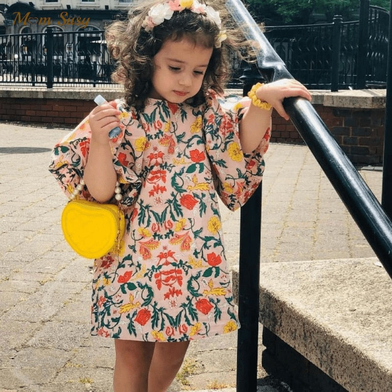 Cotton Floral Dress