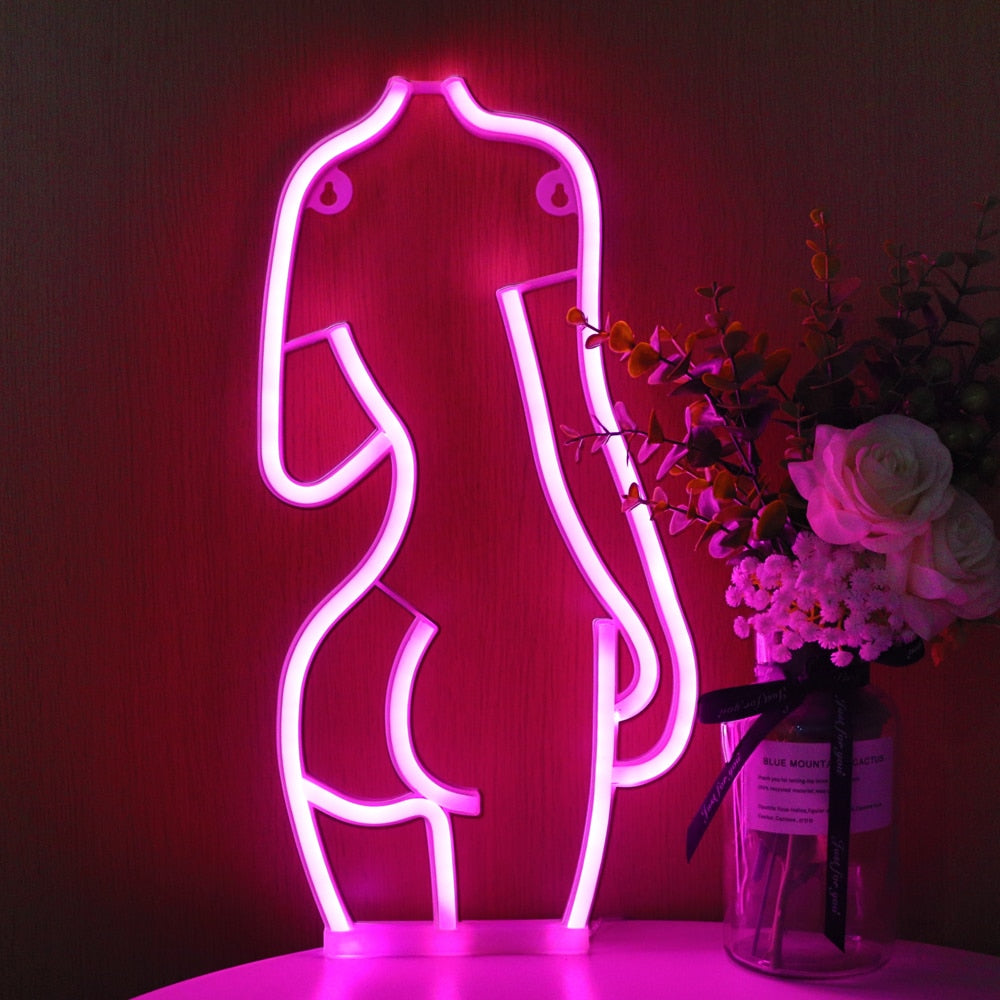 Naked Girls LED Neon Light