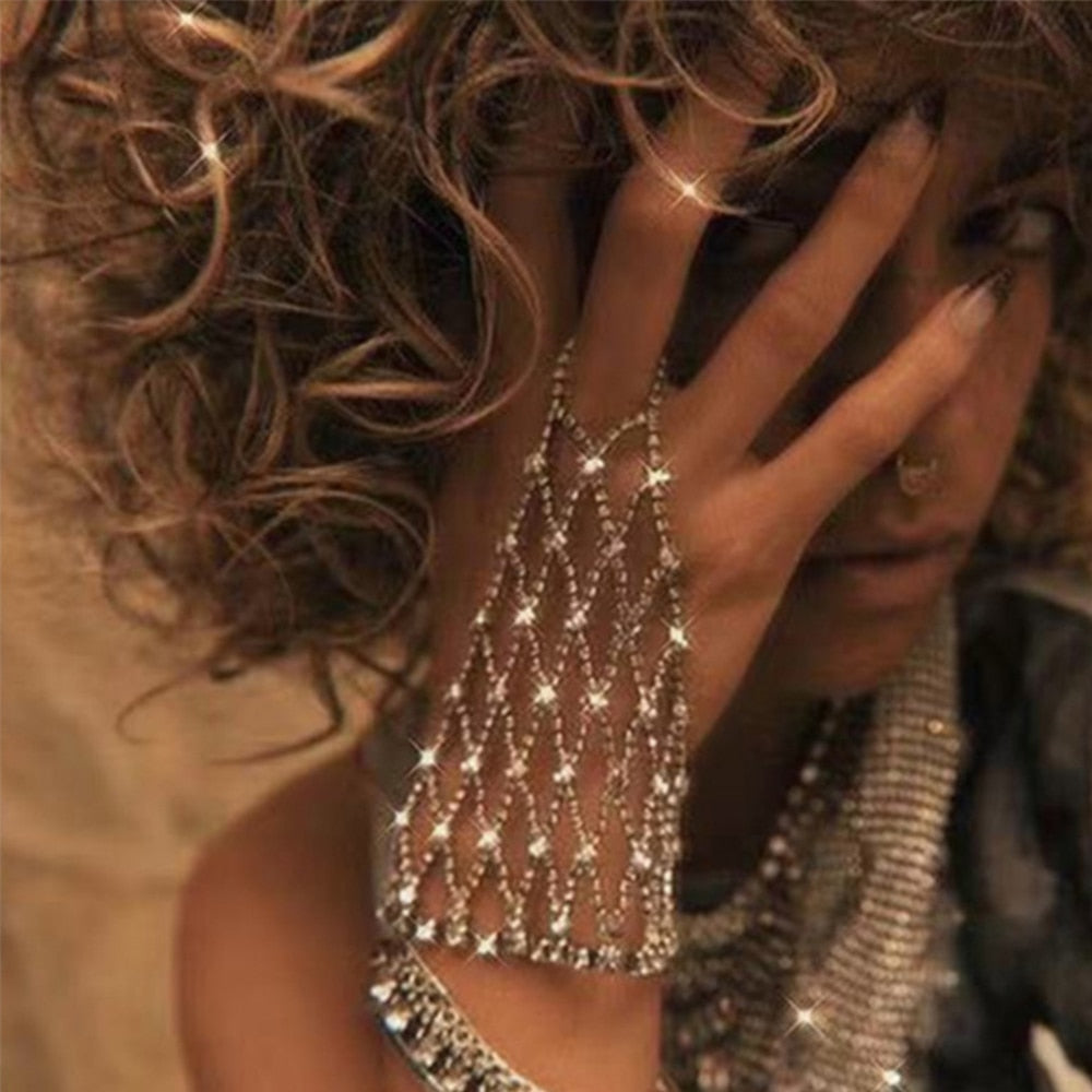 Rhinestone Bracelet Chain