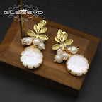 Natural Fresh Water Pearl Earrings