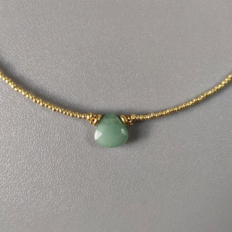 Pearl Rhinestone Necklace