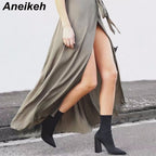 Slim Stretch Ankle Boots