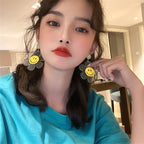 Transparent Acrylic Drop Earrings