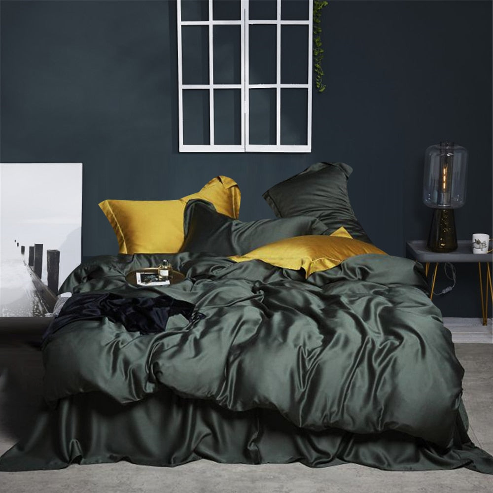 Nature 100% Silk Duvet Cover Bedding Set