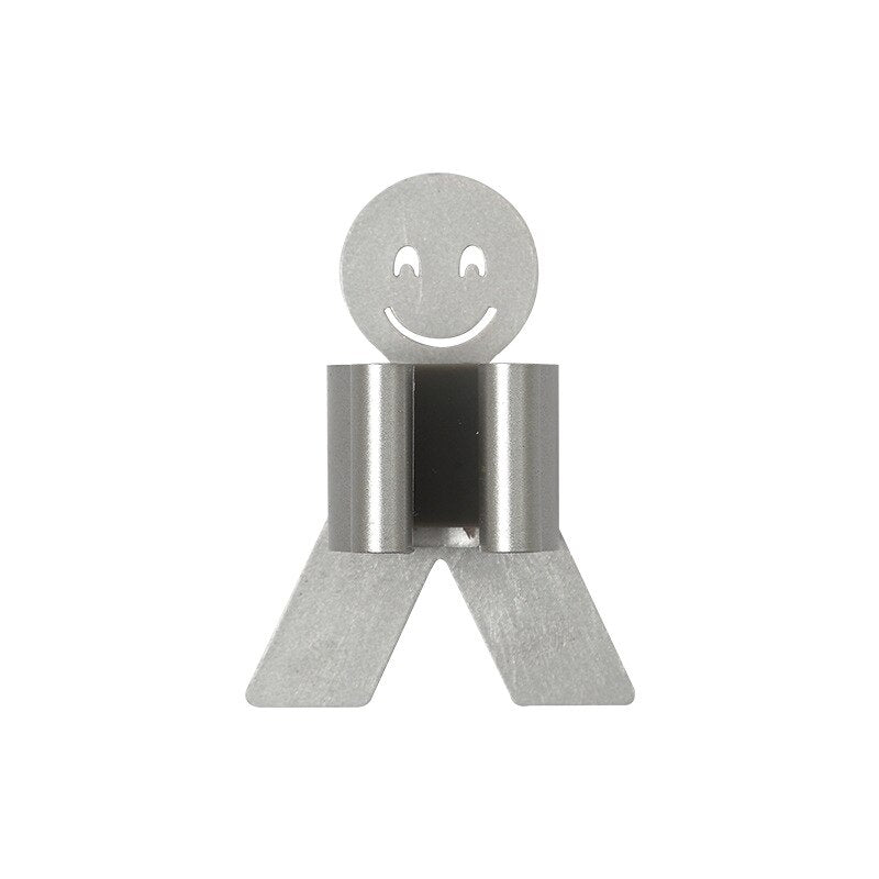 Smiley Face Seamless Paste Mop Hooks