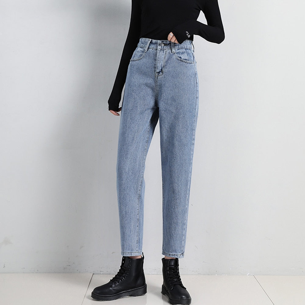 Mom Jeans High Waist Denim