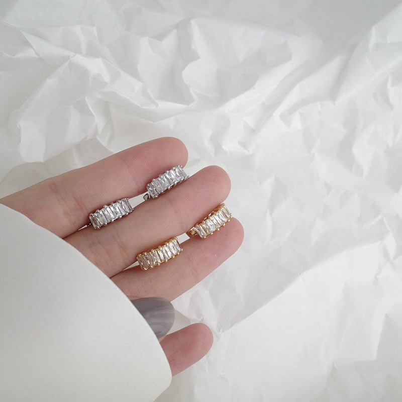 Geometric Hoop Earrings