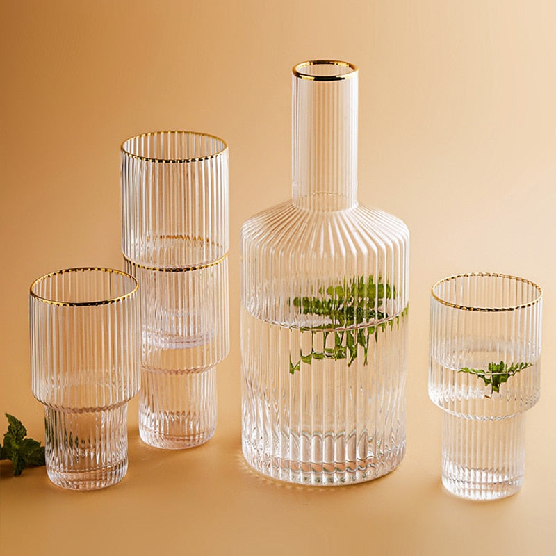 Glass Cocktail Set