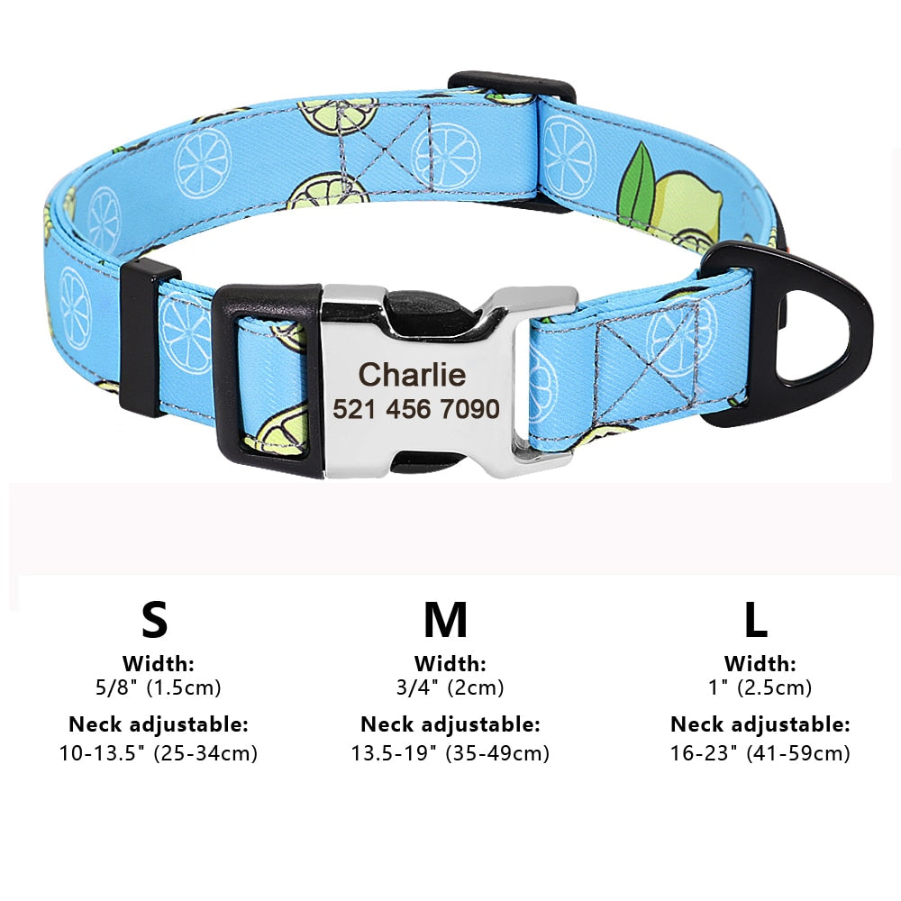 Dog Collar Print Personalized
