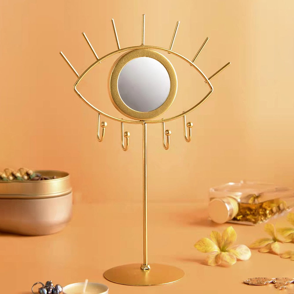 Mirror Evil Eye Jewellery Holder