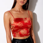 Backless Strap Top