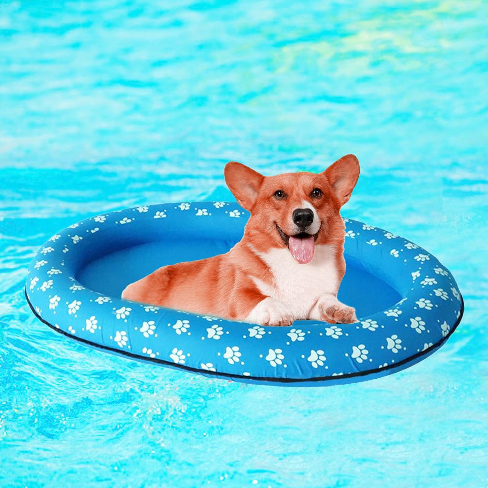 Inflatable Floating dog bed