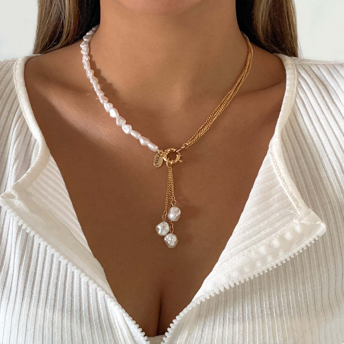 Pearl Pendant Necklace