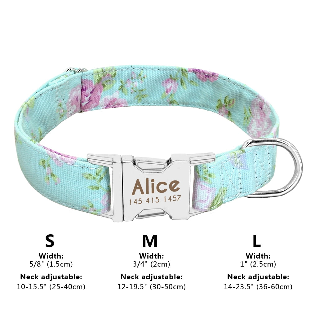 Dog Collar Print Personalized