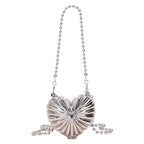 Heart Shape Chain Mini Bag
