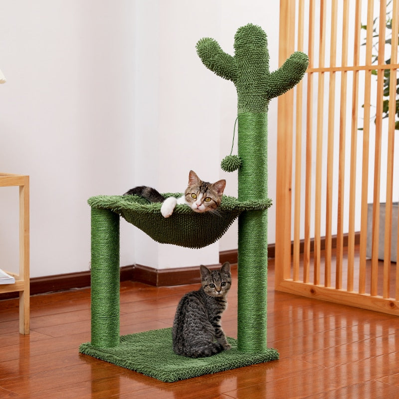 Cactus Pet Cat Tree Toy