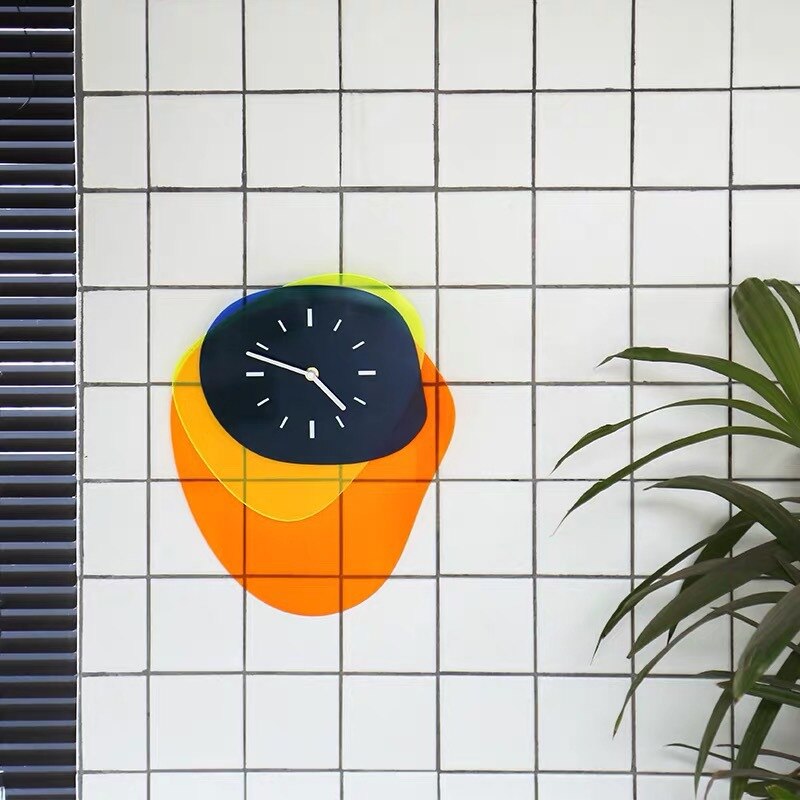 Acrylic Irregular Wall Clock
