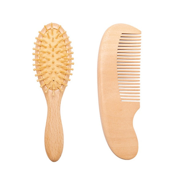 Natural Wooden Hair Brush