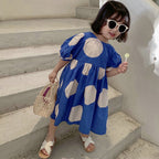 Cotton Polka Dot Dress