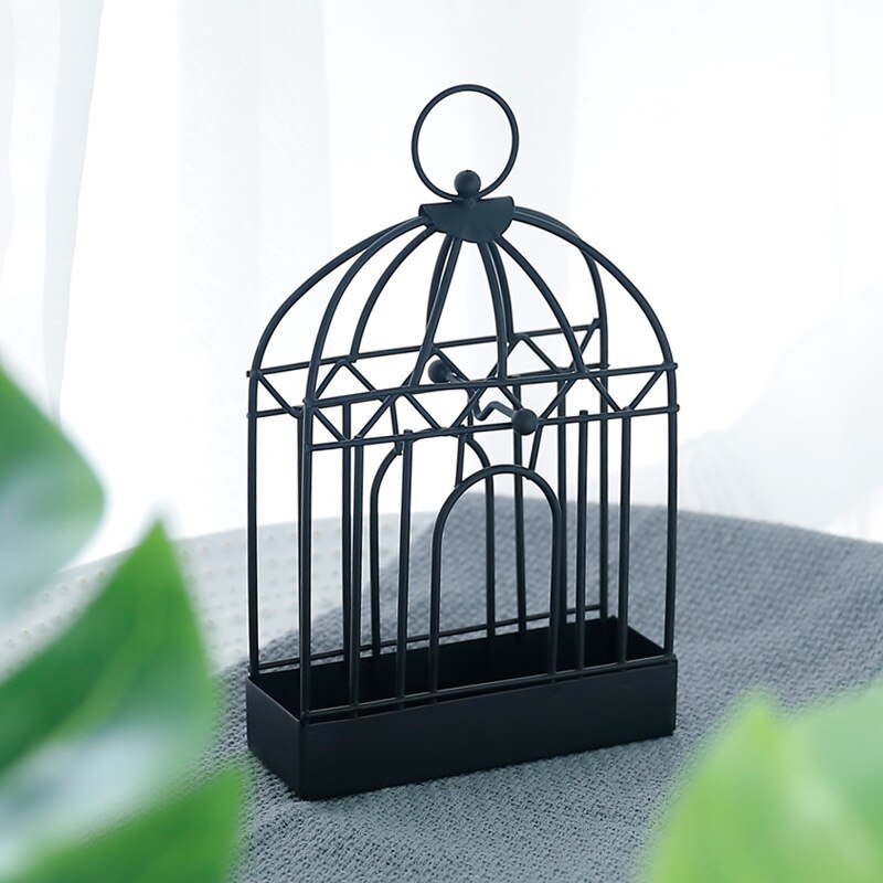 Iron Golden Bird Cage Mosquito Coil Holder