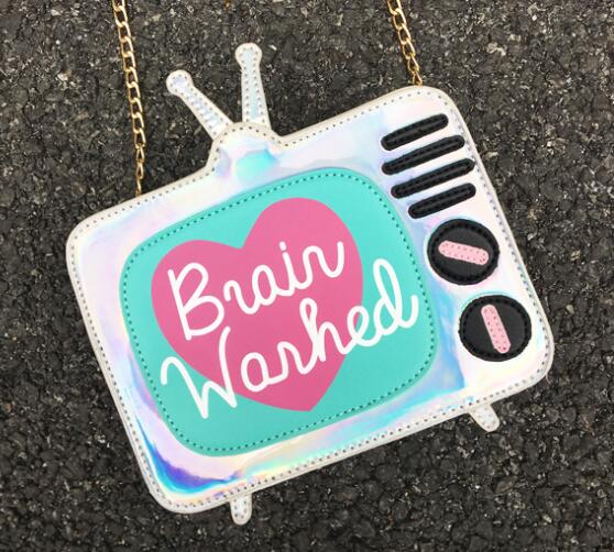 Cartoon TV Crossbody Bag