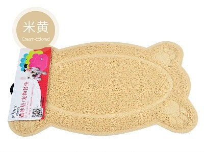 Paw Bone Shape Feeding Mat Pad