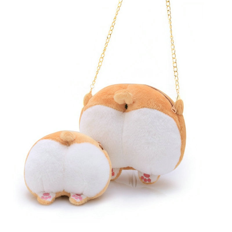 Corgi ass Shape Coin Purse