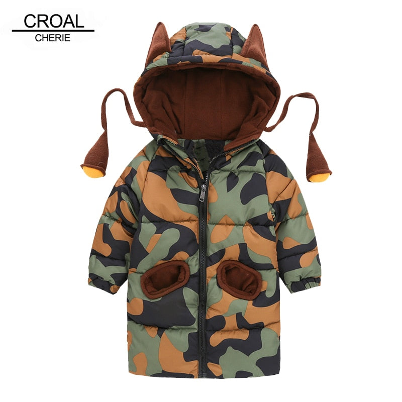 Winter Camouflage Overcoat