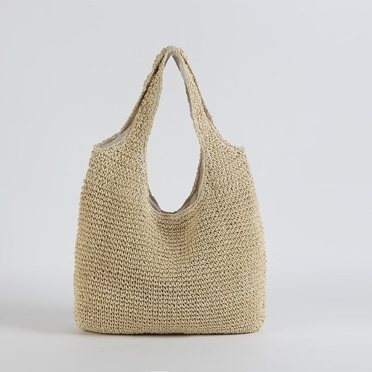 Straw Shoulder Bag