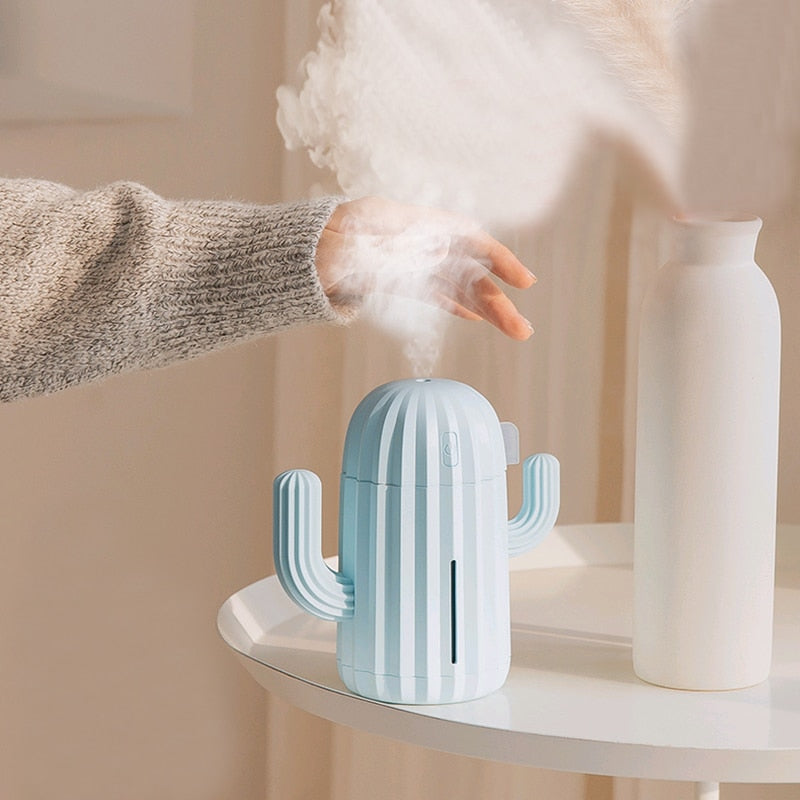 Wireless Air Humidifier Cactus Diffuser