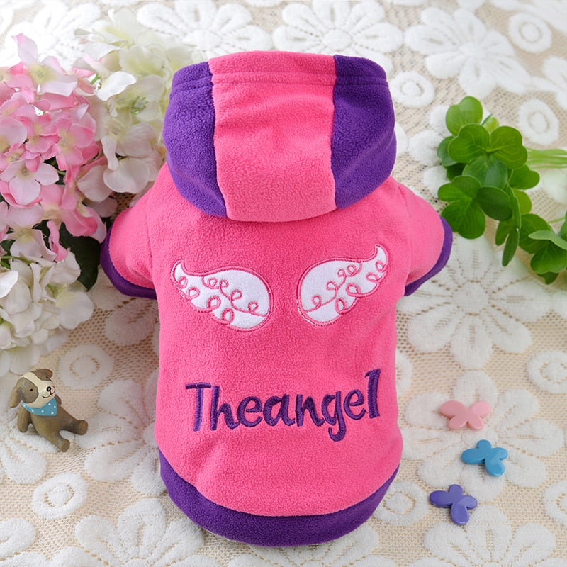 Fleece Hoodie Dog Custome