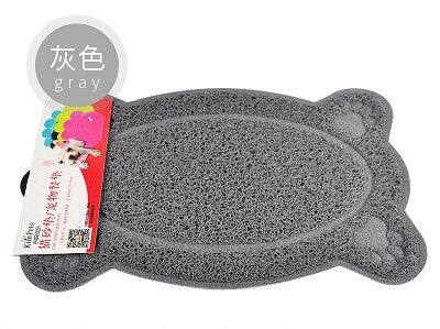 Paw Bone Shape Feeding Mat Pad