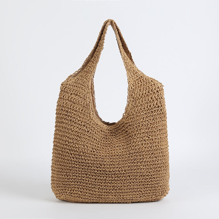 Straw Shoulder Bag