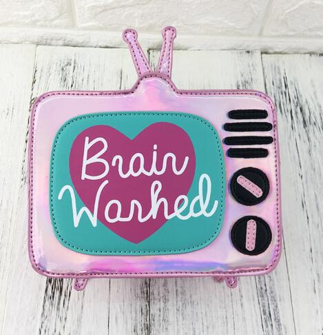 Cartoon TV Crossbody Bag
