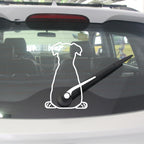 Puppy Dog Car Rear Windshield Wiper Decor