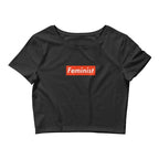 Feminist Crop T-shirt